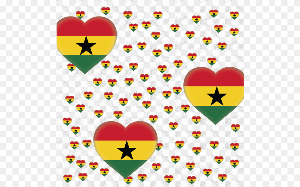 Ghana Flag Printed Bandana Illustration, Symbol Free Transparent Png