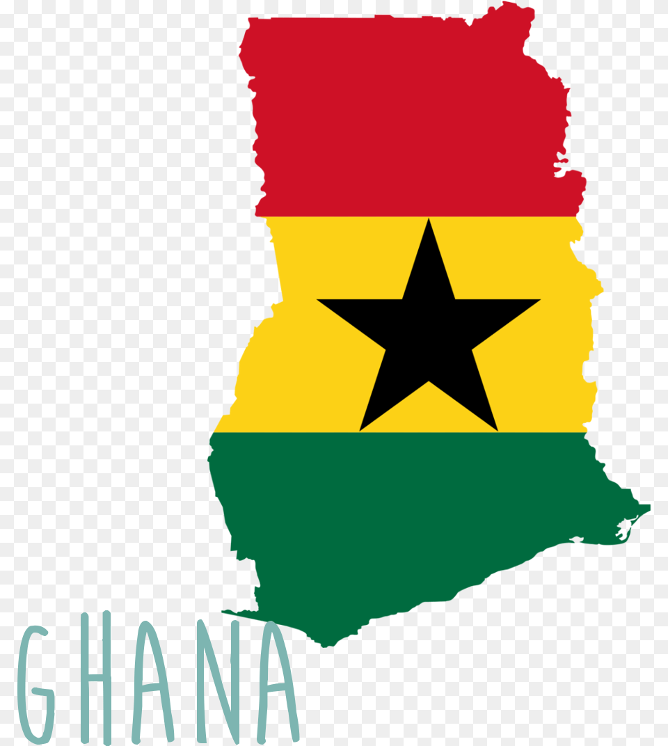 Ghana Ghana, Star Symbol, Symbol, Person Free Png Download