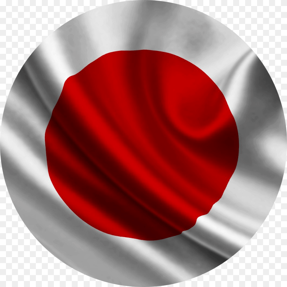 Ghana Playstation Of Bitcoin Flag Japan Clipart Japan Flag, Aluminium, Sphere, Plate Png