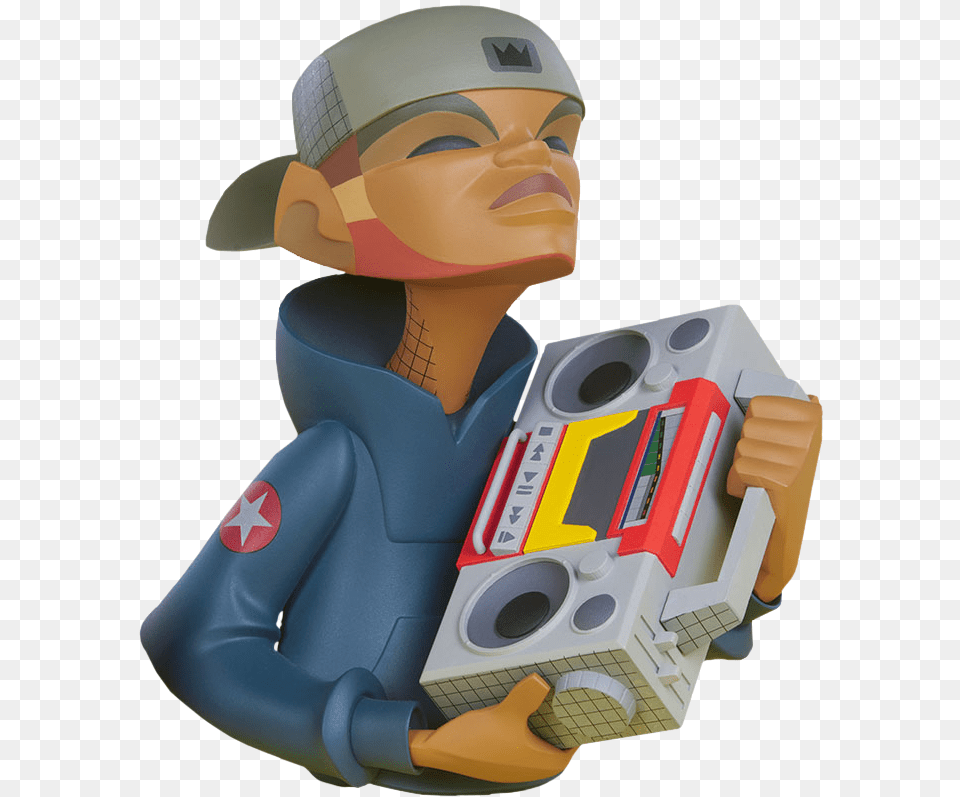 Ghetto Blaster 7 Vinyl Figure By Kano Ghetto Character, Toy Free Transparent Png