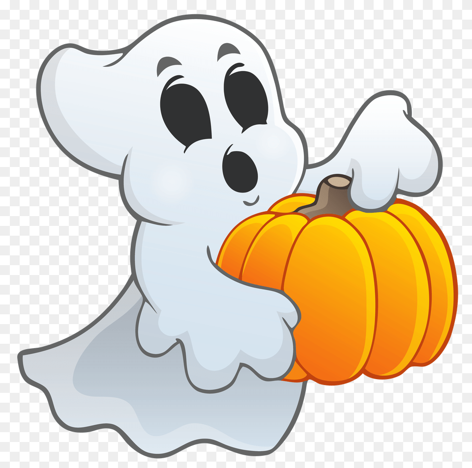 Ghost, Food, Plant, Produce, Pumpkin Free Png