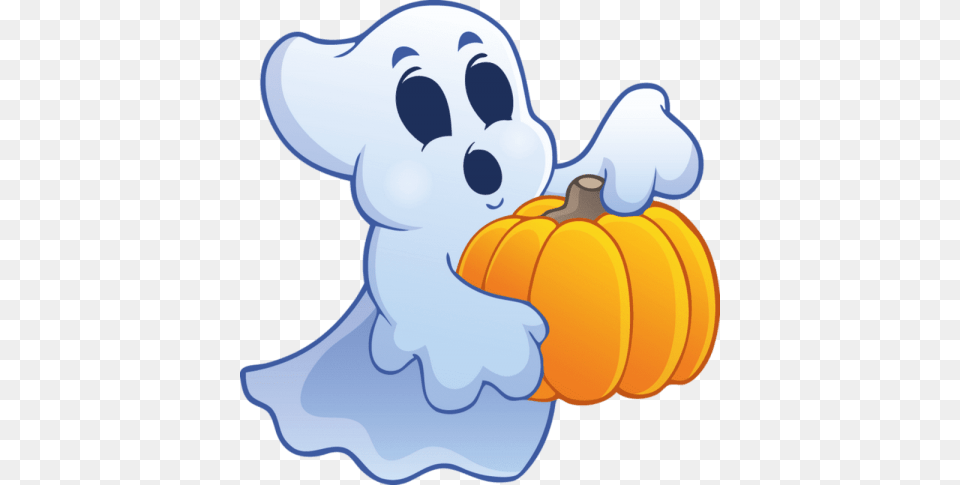 Ghost, Vegetable, Food, Pumpkin, Produce Free Transparent Png