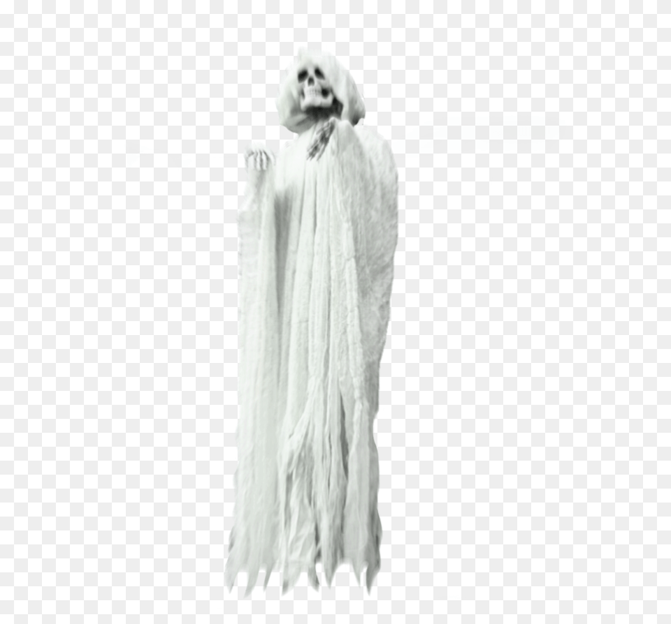 Ghost, Cape, Clothing, Fashion, Adult Png Image