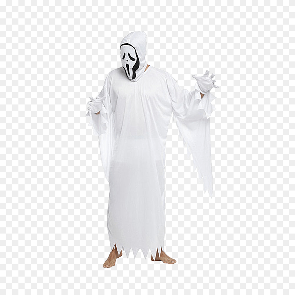 Ghost, Clothing, Costume, Person, Long Sleeve Png Image