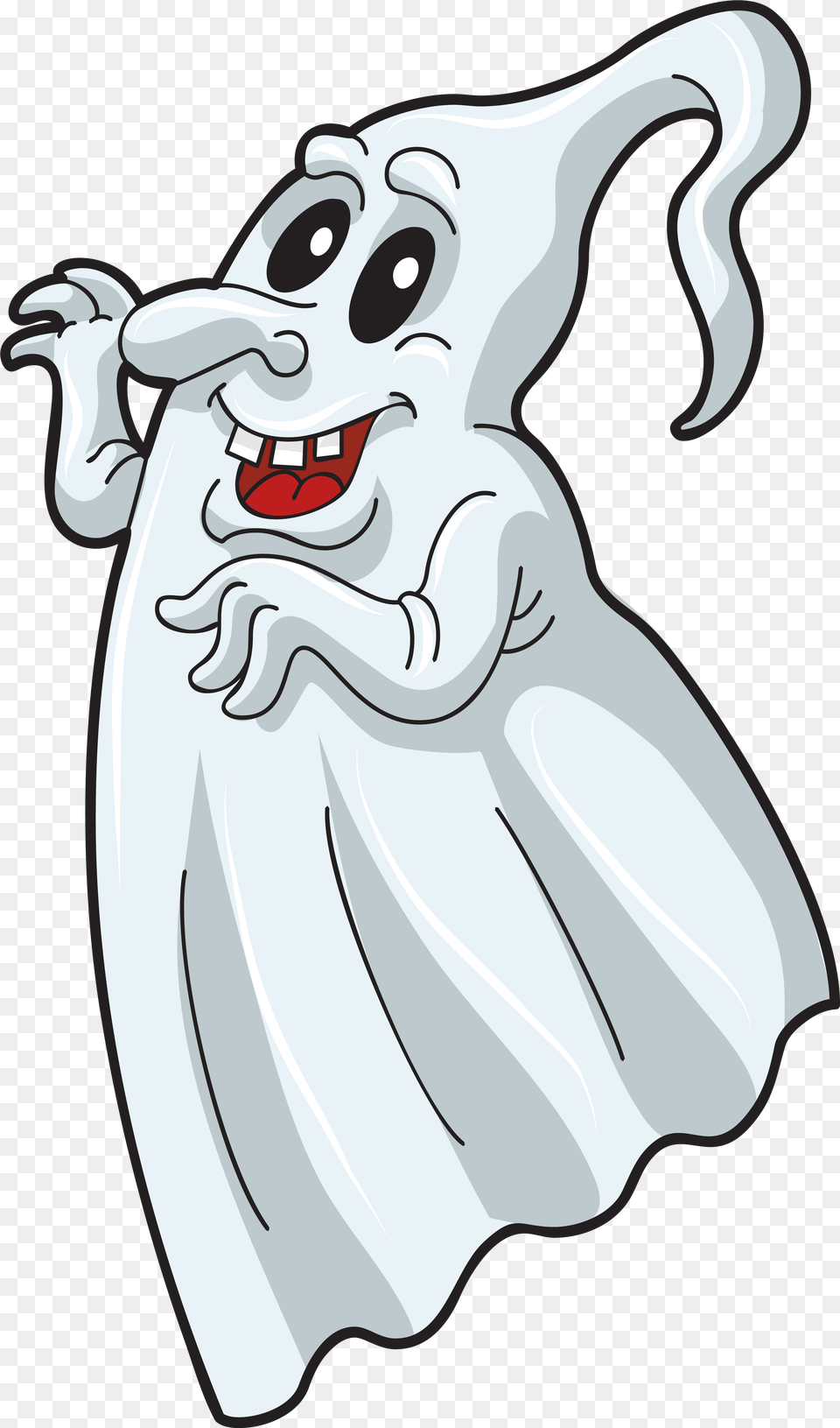 Ghost Animated Transparent Background Halloween Ghost, Art, Animal, Fish, Sea Life Png Image