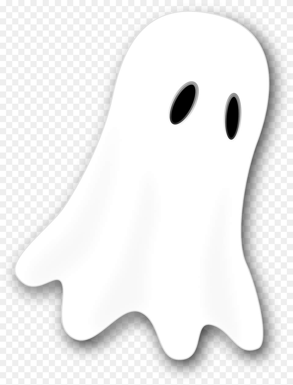 Ghost Art Oz Jones Halloween 555px Halloween Clipart Black Background, Silhouette Png