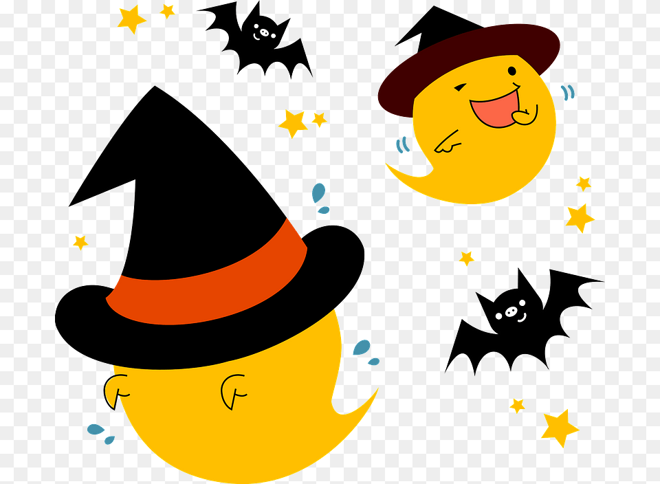 Ghost Bat Dance Clipart Zavinovaka New Baby Lut, Clothing, Hat, Face, Head Png Image