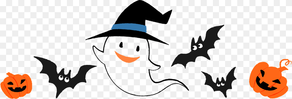 Ghost Bats And Jack O39 Lanterns Clipart, Festival, Animal, Cat, Mammal Free Transparent Png