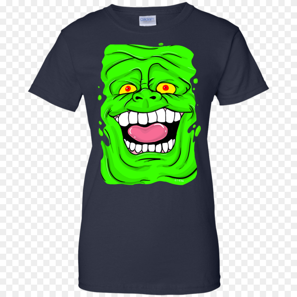 Ghost Buster Slimer Slimed Shirt Busterauto Shirt, Clothing, T-shirt, Face, Head Png Image