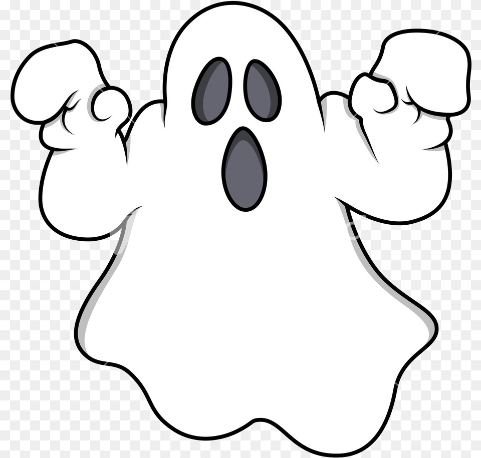 Ghost Cartoon Ghosts Clipart Best Transparent Cartoon Ghost, Face, Head, Person, Baby Free Png