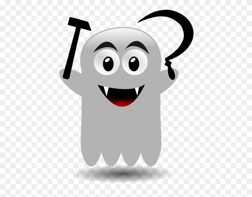 Ghost Character Cartoon Drawing Spirit, Animal, Bear, Mammal, Wildlife Png