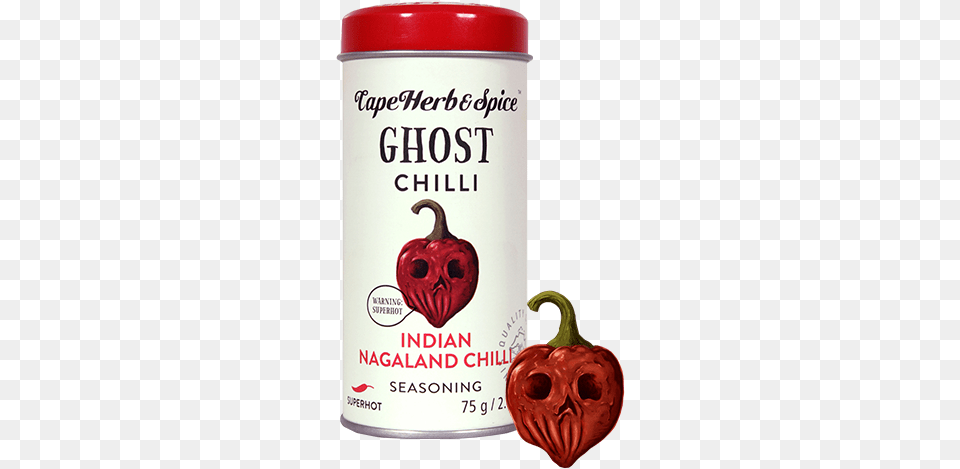 Ghost Chilli Cape Herb And Spice, Food, Pepper, Plant, Produce Png