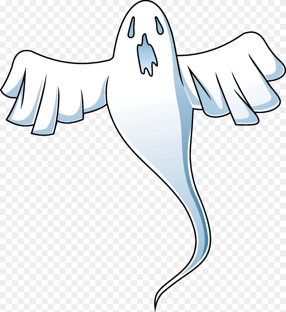 Ghost Clipart, Animal, Fish, Sea Life, Shark Png