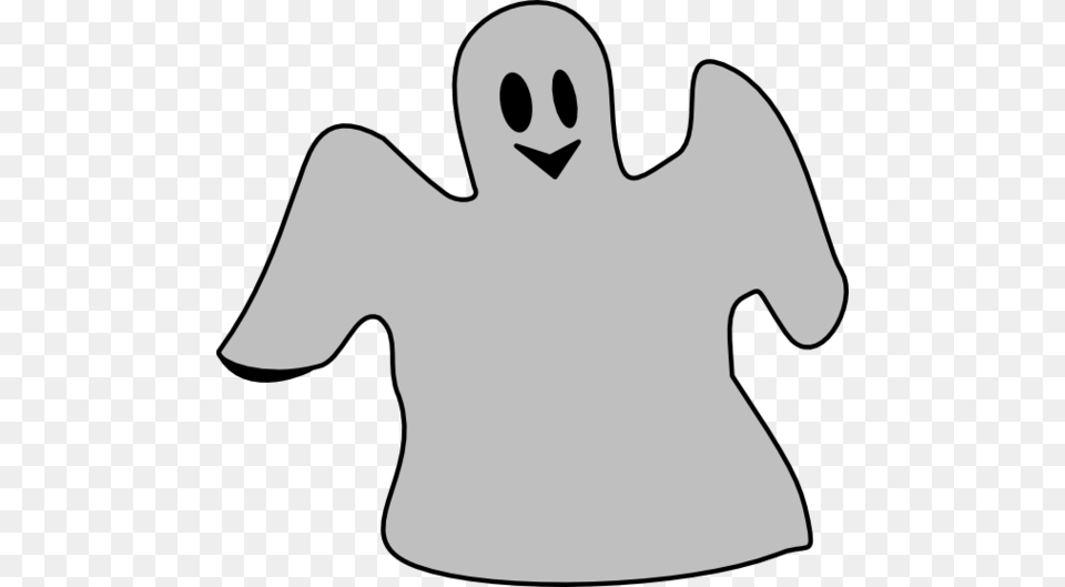 Ghost Clipart, Stencil, Clothing, T-shirt, Animal Png Image