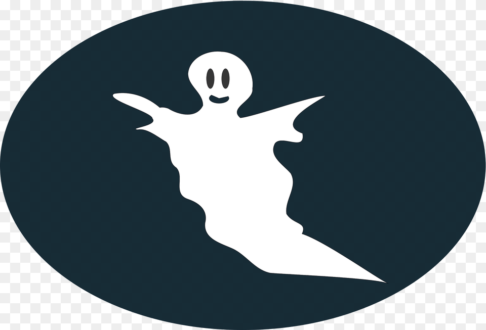 Ghost Clipart, Stencil, Logo Free Transparent Png