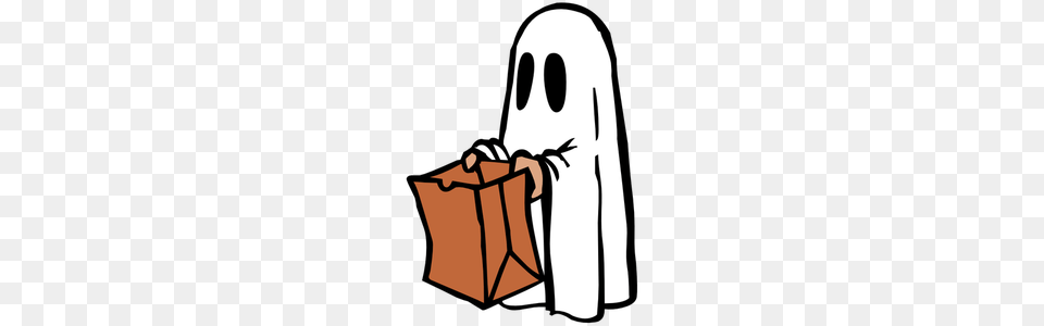 Ghost Clipart, Bag Free Png