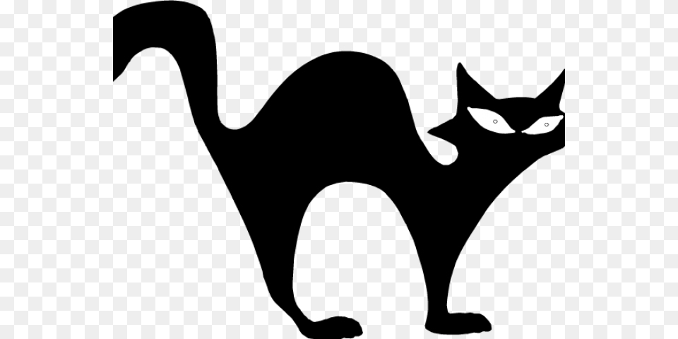 Ghost Clipart Line Art, Animal, Cat, Mammal, Pet Png Image
