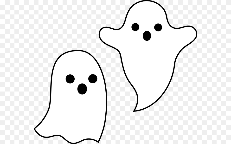 Ghost Clipart Menacing Halloween Clipart Black Background, Animal, Bear, Mammal, Wildlife Free Transparent Png