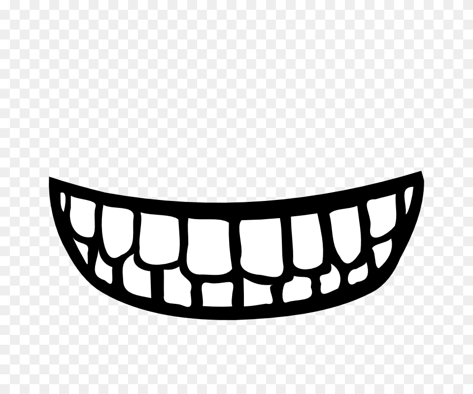 Ghost Clipart Tooth, Stencil Png Image