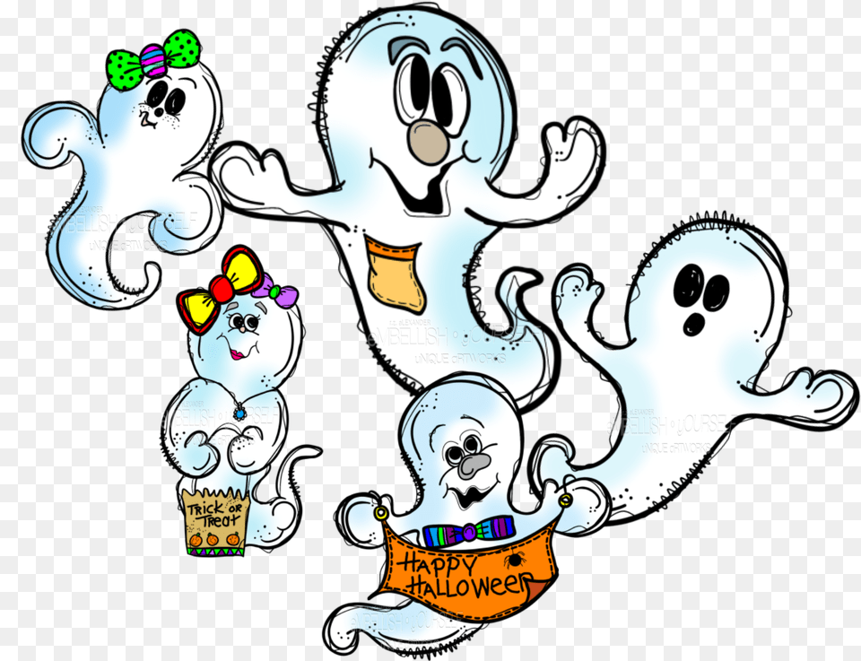 Ghost Cliparts Teachers Funny Halloween Clipart, Baby, Face, Head, Person Free Png Download