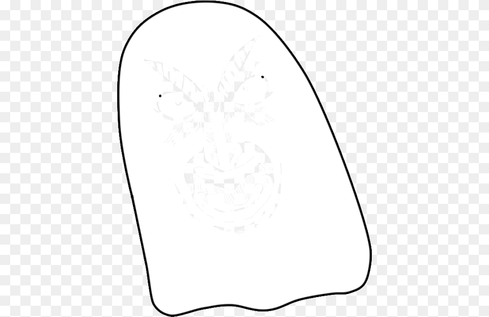 Ghost Cute, Art, Drawing, Cushion, Home Decor Free Png Download