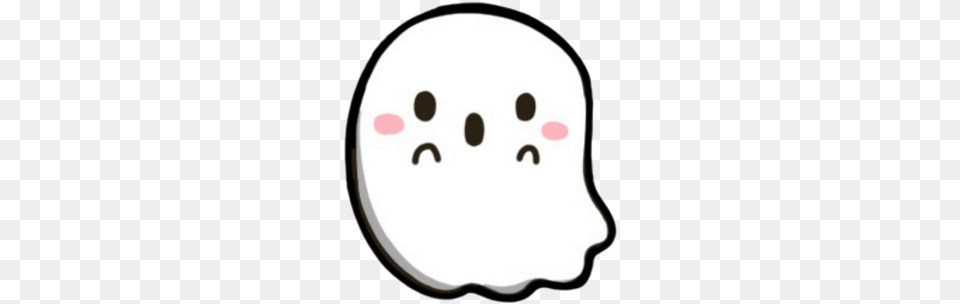 Ghost Cute Kawaii Halloween Kawaii Ghost Cute, Food, Meal, Disk Free Png