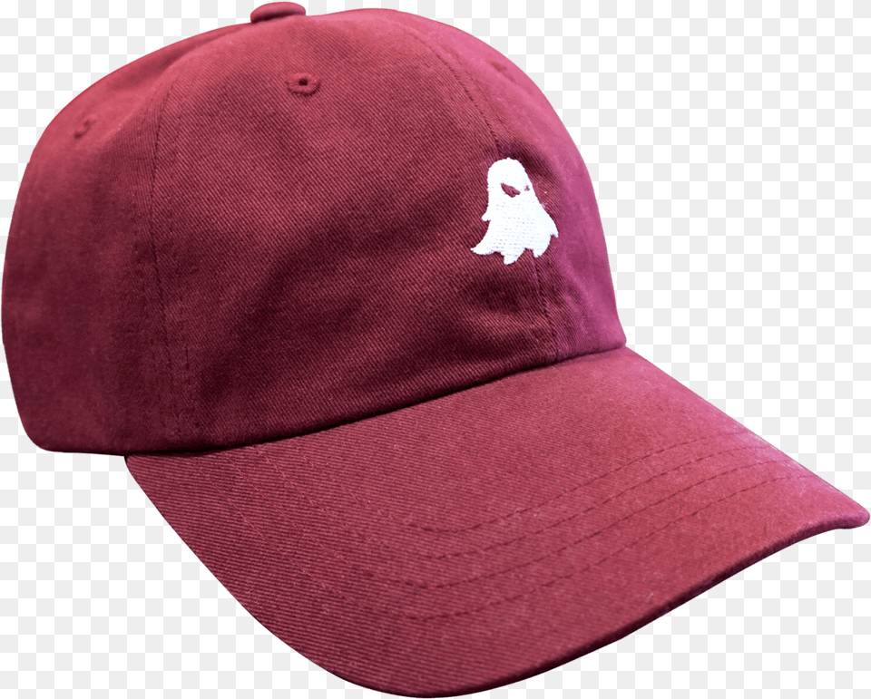 Ghost Dad Hat Burgundy Unisex, Baseball Cap, Cap, Clothing Free Png