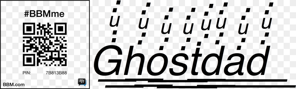 Ghost Dad Transparent Parallel, Qr Code, Text Free Png