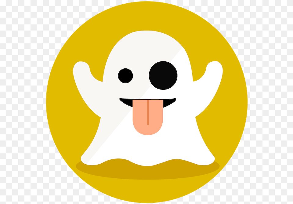 Ghost Emoji Art Free Png