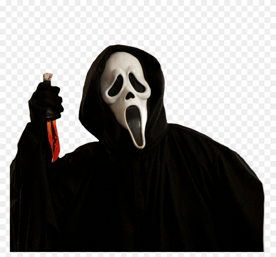 Ghost Face Transparent Background Scream Season 3 Mask, Fashion, Adult, Person, Woman Free Png