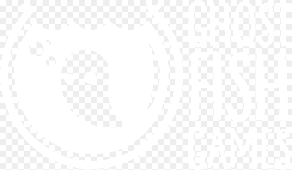Ghost Fish Logo Transparent Cartoon Dot, Stencil, Text Png