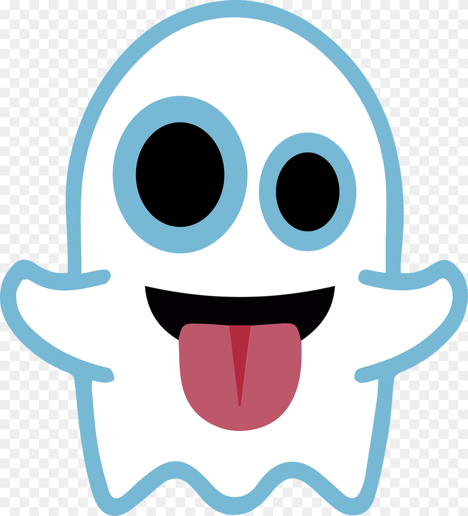 Ghost Halloween Scary Printable Emoji Photo Booth Props, Baby, Person Free Transparent Png