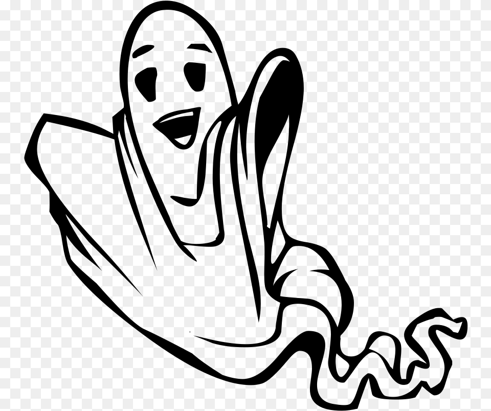 Ghost Ghost Clip Art, Gray Png