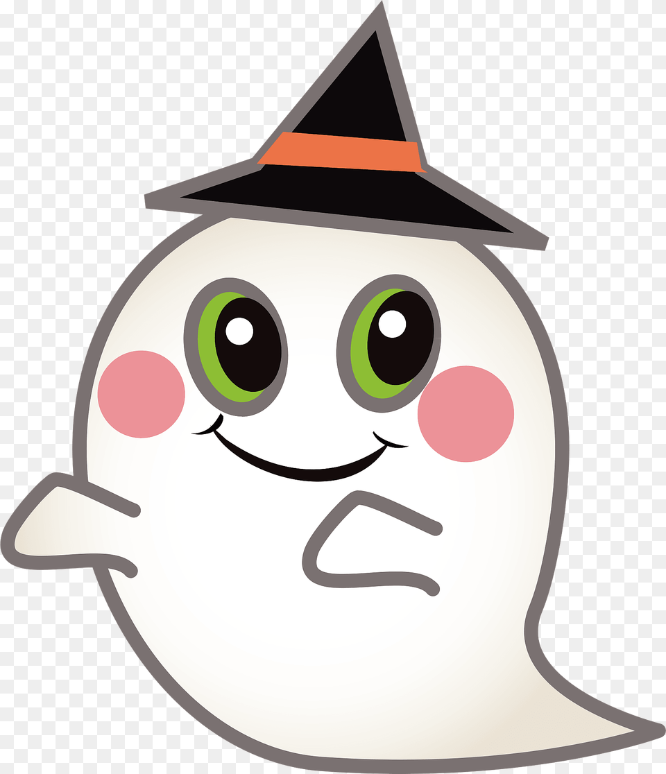 Ghost Halloween Clipart, Nature, Outdoors, Winter, Snow Free Png Download