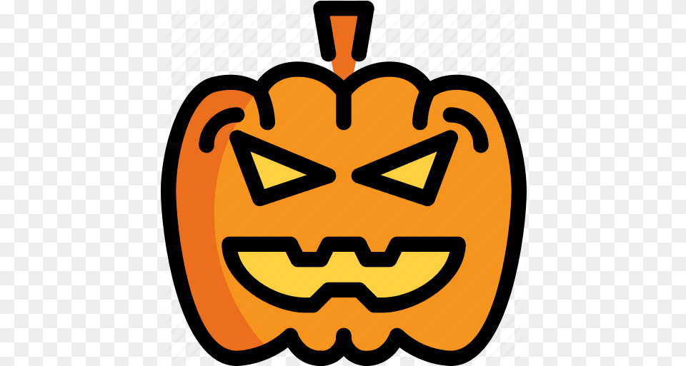 Ghost Halloween Head Night Party Pumpkin Icon On Iconfinder Happy, Food, Plant, Produce, Vegetable Png Image