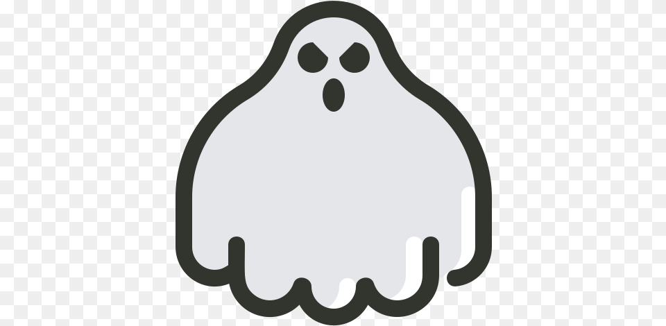 Ghost Halloween Horror Scary Icon Of 01 Horror Symbol No Background, Stencil, Animal, Kangaroo, Mammal Png Image
