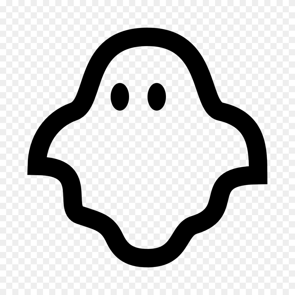 Ghost Icon, Logo, Smoke Pipe, Symbol, Stencil Free Png Download