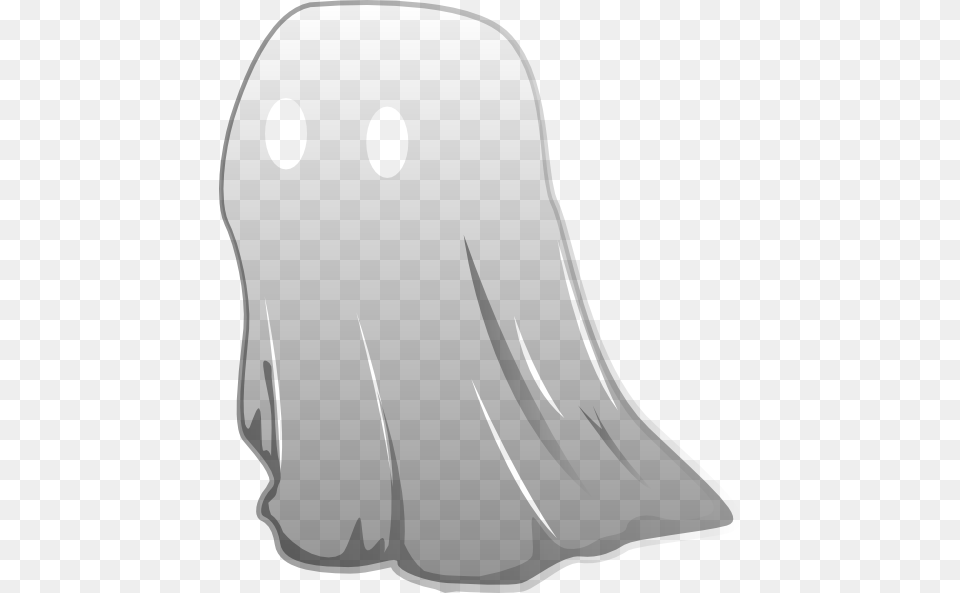 Ghost Icon Svg Clip Arts 522 X 593 Px, Silhouette, Animal, Mammal, Sea Life Png