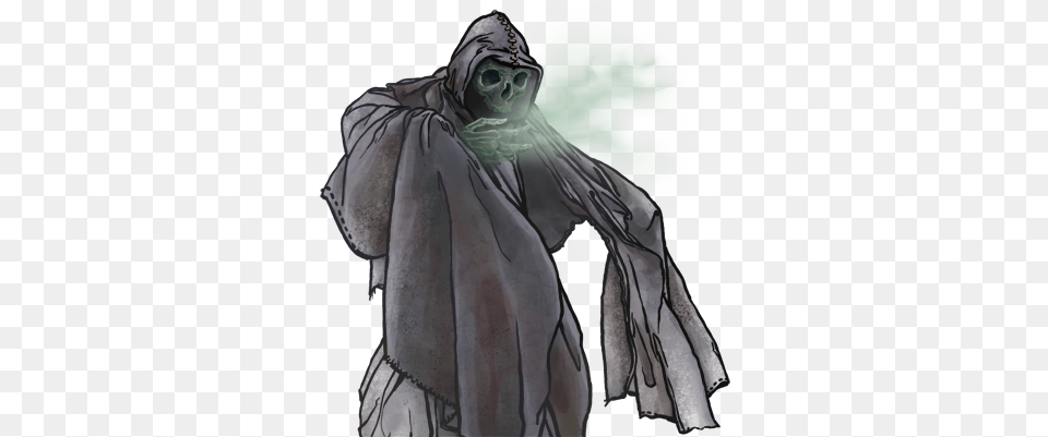Ghost Images Halloween Scary Illustration, Fashion, Cloak, Clothing, Adult Free Png