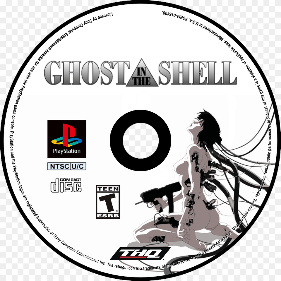 Ghost In Shell Psp, Disk, Dvd, Adult, Female Free Transparent Png