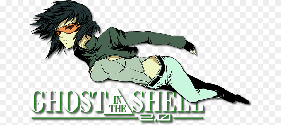 Ghost In The Shell 1995 Title, Book, Comics, Publication, Adult Png