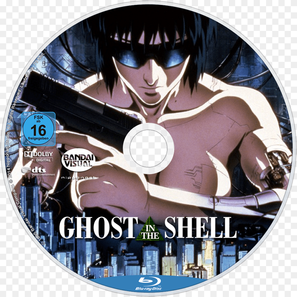 Ghost In The Shell Bluray Label, Accessories, Sunglasses, Person, Female Free Png
