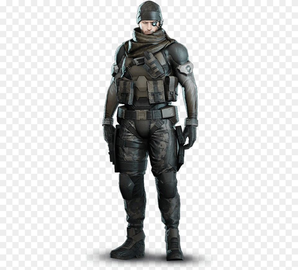Ghost In The Shell First Assault Concept, Adult, Armor, Male, Man Free Png