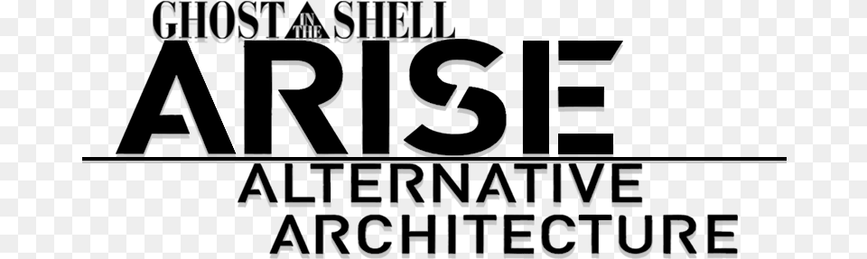 Ghost In The Shell Ghost In The Shell Arise Alternative Architecture Logo, Text, Blackboard Free Png