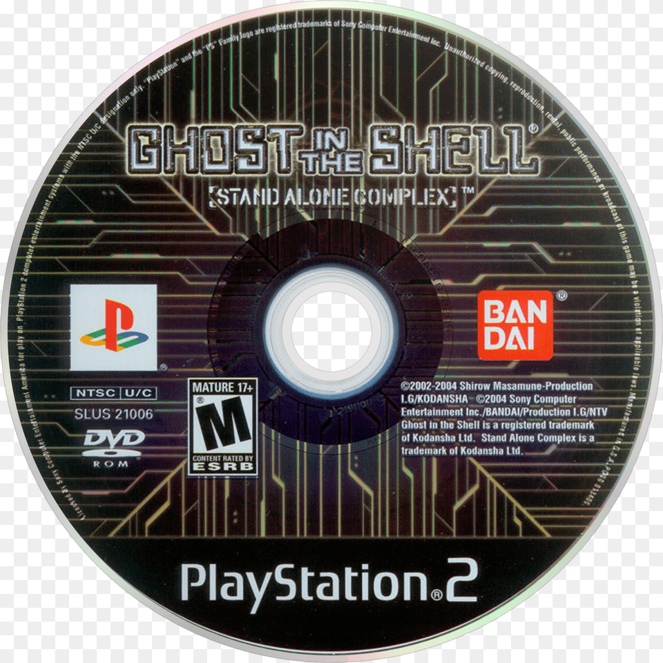 Ghost In The Shell Gta Vice City Cd, Disk, Dvd, Machine, Wheel Png Image