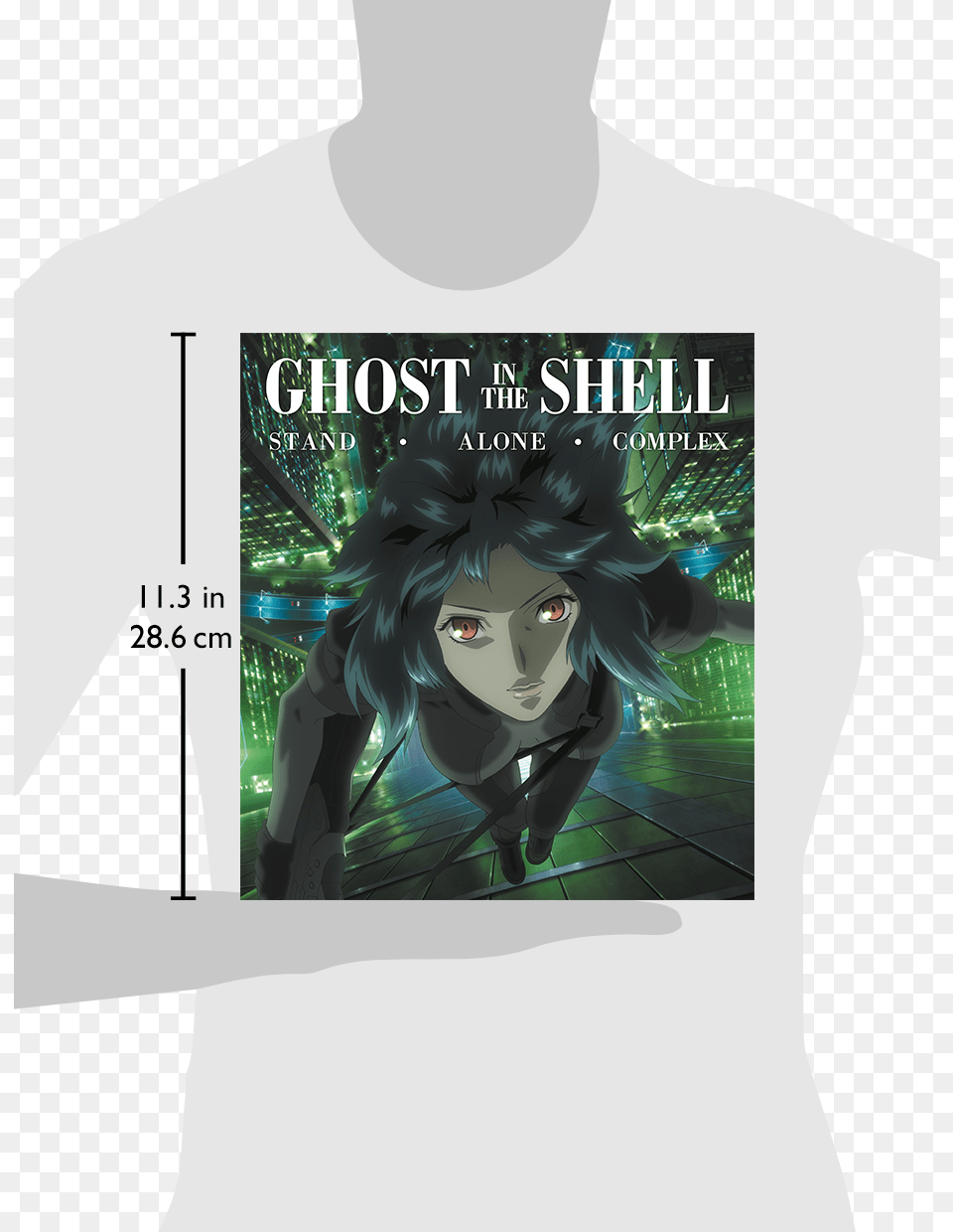 Ghost In The Shell Stand Alone Complex Blu Ray, Book, Clothing, Comics, T-shirt Png Image