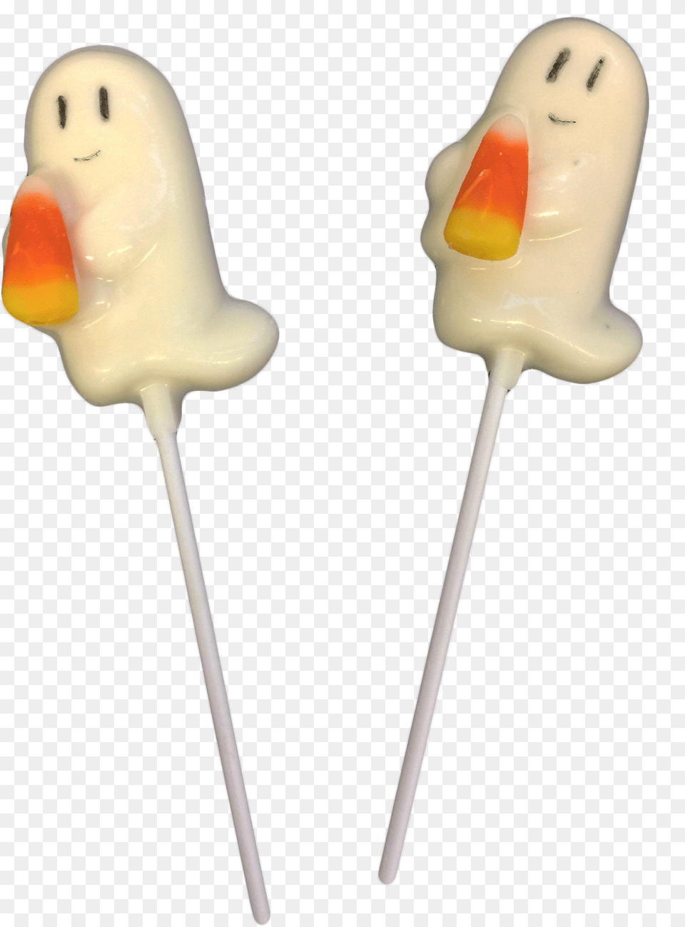 Ghost Lollipops With Candy Corn Lollipop, Food, Sweets, Animal, Bird Free Transparent Png