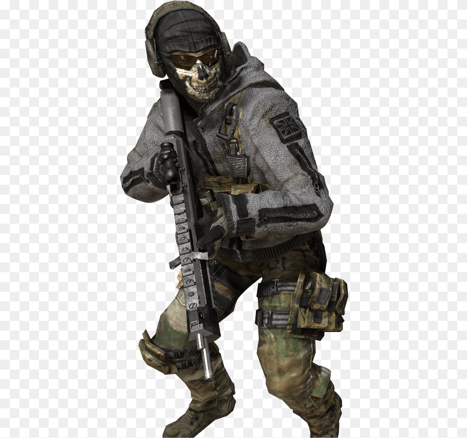 Ghost Modern Warfare, Adult, Person, Male, Man Free Transparent Png