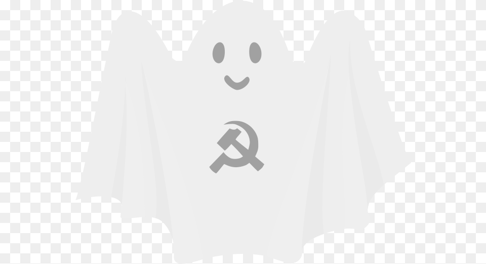 Ghost Of Communism Halloween Design For Notebook, Logo, Cape, Clothing, Fashion Free Png Download