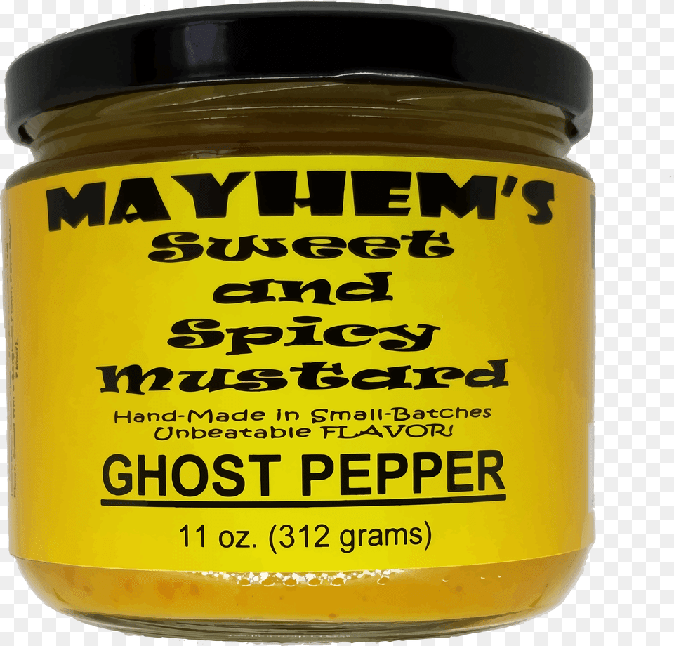 Ghost Pepper, Food, Mustard, Can, Tin Free Transparent Png